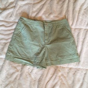 Green shorts